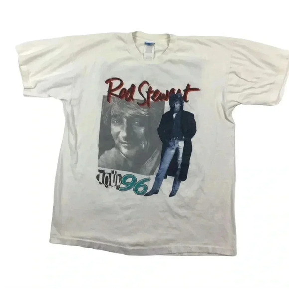 Vtg Rod Stewart 1996 Single stitch
